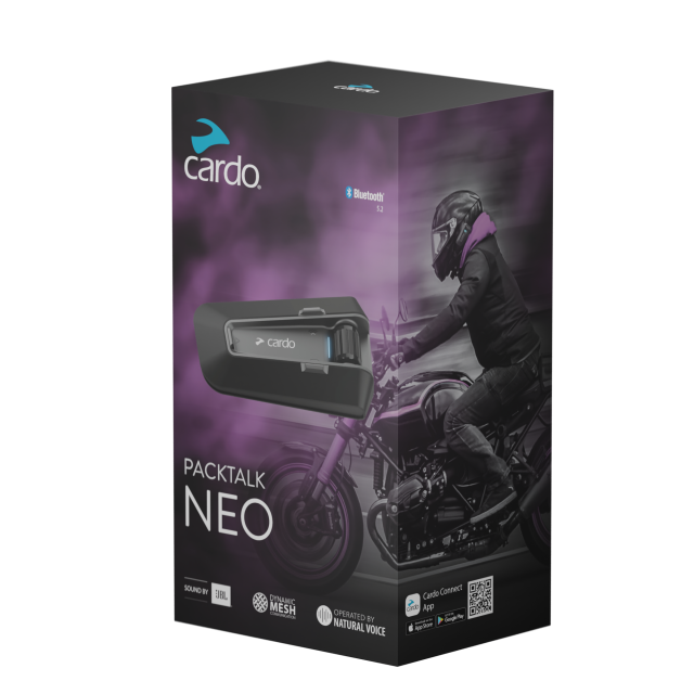 Cardo intorduces new Packtalk Neo communication device | Visordown